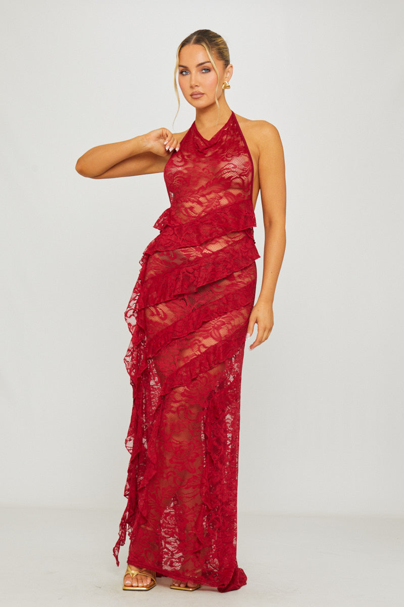 Red Open Back Dresses Red Open Back Dresses