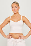 Pink Cami Top & Wide Leg Trousers Set